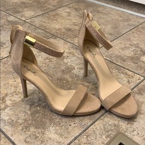 Qupid Tan Heels